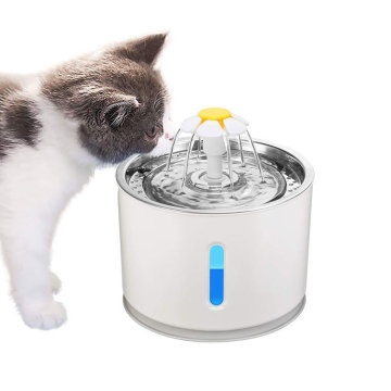 USB Pet Water Dispenser Replaceable Filtration Automatic Cat Water Fountain